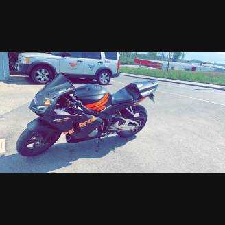 Carenage en abs pour la roue avec peinture compatible avec Honda CBR 600 RR 2005 - 2006 - MXPCAV11550