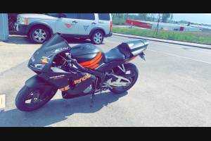 Carenage en abs pour la roue avec peinture compatible avec Honda CBR 600 RR 2005 - 2006 - MXPCAV11550