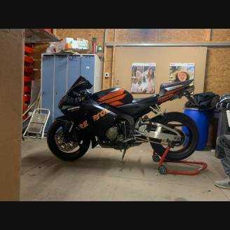 Carenage en abs pour la roue avec peinture compatible avec Honda CBR 600 RR 2005 - 2006 - MXPCAV11550