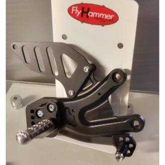 Pedane Arretrate in Ergal Honda Cbr 1000 RR 2020 - 2021 Strada - MXPPAE13205