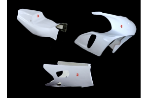 Carénages Suzuki GsxR 750 1992 - 1995 sans Pare-boue Racing - MXPCRD13285