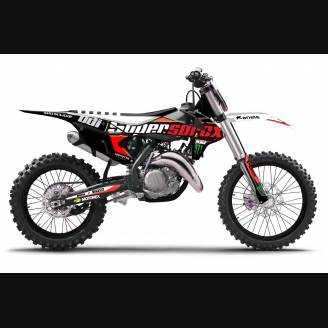 Kit adesivi compatibile con per KTM SX 125 200 250 300 350 450 2017 2018 - MXPKAD13271