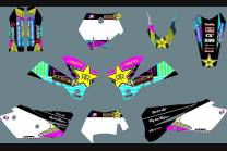Kit Autocollants compatible avec per KTM SX 125 200 250 300 350 450 2013 2016 - MXPKAD13233