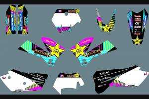 Sticker set compatible with per KTM SX 125 200 250 300 350 450 2013 2016 - MXPKAD13233