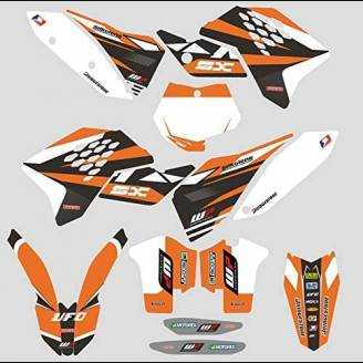 Sticker set compatible with per KTM SX 125 200 250 300 350 450 2013 2016 - MXPKAD13379