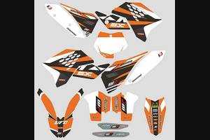 Sticker set compatible with per KTM SX 125 200 250 300 350 450 2013 2016 - MXPKAD13379