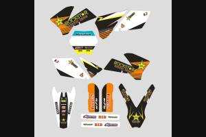 Kit adesivi compatibile con per KTM SX 125 200 250 300 350 450 2013 2016 - MXPKAD13380