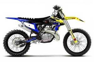 Kit adesivi compatibile con per KTM EXC EXC-F 200 250 300 350 450 2020 - 2021 - MXPKAD13381