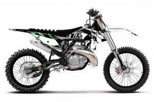 Kit de pegatinas compatible con per KTM EXC EXC-F 200 250 300 350 450 2017 - 2019 - MXPKAD13250