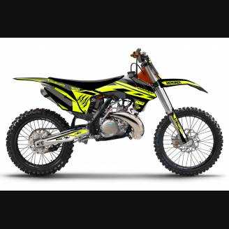 Kit Autocollants compatible avec per KTM EXC EXC-F 200 250 300 350 450 2014 - 2015 - MXPKAD13390