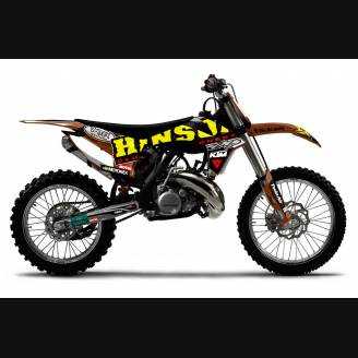 Kit Autocollants compatible avec per KTM EXC EXC-F 200 250 450 2008 - 2011 - MXPKAD13246