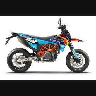 Kit Autocollants compatible avec per KTM 690 SMC 2012 - 2018 - MXPKAD13417