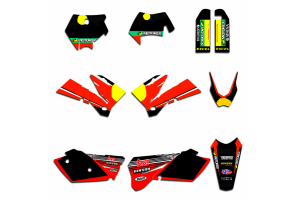 Kit de pegatinas compatible con per KTM EXC EXC-F 200 250 450 2005 - 2007 - MXPKAD13423