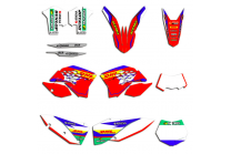 Kit adesivi compatibile con per KTM EXC EXC-F 200 250 450 2008 - 2011 - MXPKAD13427