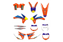 Sticker set compatible with per KTM EXC EXC-F 125 200 250 350 450 2012 - 2013 - MXPKAD13430
