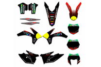 Sticker set compatible with per KTM EXC EXC-F 125 200 250 350 450 2012 - 2013 - MXPKAD13433