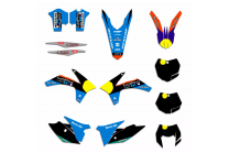 Sticker set compatible with per KTM EXC EXC-F 125 200 250 350 450 2012 - 2013 - MXPKAD13433