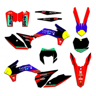 Aufkleber Satz kompatibel mit per KTM EXC EXC-F 200 250 300 350 450 2014 - 2015 - MXPKAD13438