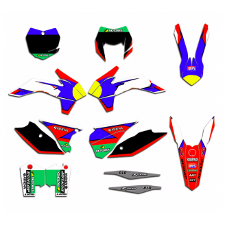 Kit de pegatinas compatible con per KTM EXC EXC-F 200 250 300 350 450 2016 - MXPKAD13444