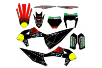 Kit Autocollants compatible avec per KTM EXC EXC-F 200 250 300 350 450 2020 - 2021 - MXPKAD13453