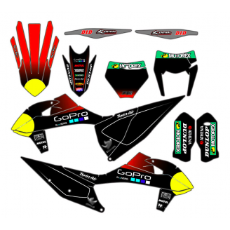 Sticker set compatible with per KTM EXC EXC-F 200 250 300 350 450 2020 - 2021 - MXPKAD13453