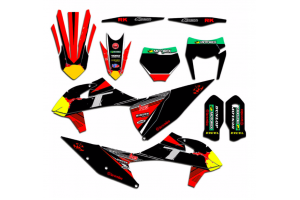 Kit de pegatinas compatible con per KTM EXC EXC-F 200 250 300 350 450 2020 - 2021 - MXPKAD13456