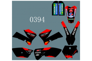 Kit adesivi compatibile con per KTM SX 85 2006-2012 - MXPKAD13408