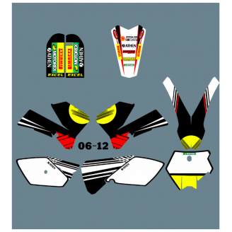 Kit de pegatinas compatible con per KTM SX 85 2006-2012 - MXPKAD13465