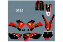 Kit Autocollants compatible avec per KTM SX 85 2006-2012 - MXPKAD13467