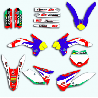 Kit Autocollants compatible avec per KTM SX 85 2013-2017 - MXPKAD13409