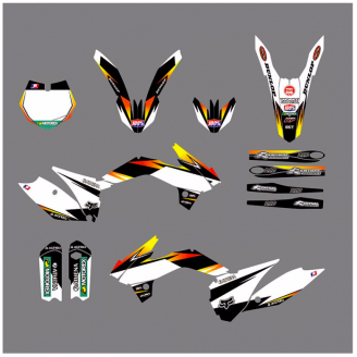 Kit Autocollants compatible avec per KTM SX 85 2013-2017 - MXPKAD13470