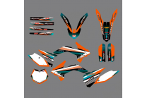 Kit Autocollants compatible avec per KTM SX 85 2013-2017 - MXPKAD13472