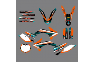 Kit adesivi compatibile con per KTM SX 85 2013-2017 - MXPKAD13472