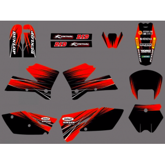 Kit adesivi compatibile con per KTM SX 125 200 250 300 350 450 2004 2006 - MXPKAD13483
