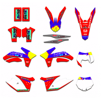 Kit de pegatinas compatible con per KTM SX 125 200 250 300 350 450 2011 2012 - MXPKAD13372