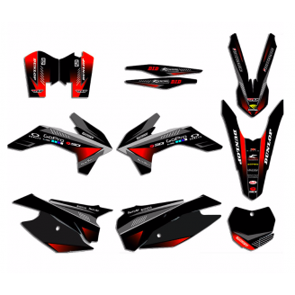 Kit de pegatinas compatible con per KTM SX 125 200 250 300 350 450 2013 2016 - MXPKAD13369