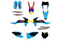 Kit Autocollants compatible avec per KTM SX 125 200 250 300 350 450 2017 2018 - MXPKAD13501