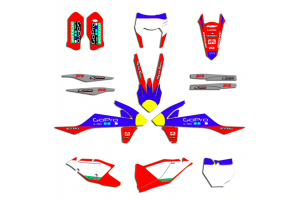 Aufkleber Satz kompatibel mit per KTM SX 125 200 250 300 350 450 2017 2018 - MXPKAD13506