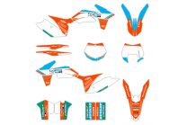 Kit de pegatinas compatible con per KTM SXF 125 200 250 300 350 450 2013 2015 - MXPKAD13508