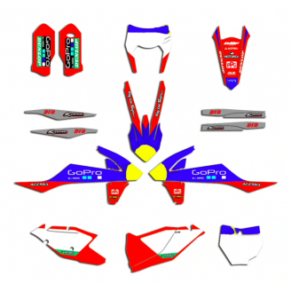 Aufkleber Satz kompatibel mit per KTM SXF 125 200 250 300 350 450 2016 2018 - MXPKAD13518