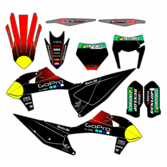 Sticker set compatible with per KTM SX SXF 125 200 250 300 350 450 2019 2021 - MXPKAD13363