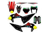 Sticker set compatible with per KTM SX SXF 125 200 250 300 350 450 2019 2021 - MXPKAD13520