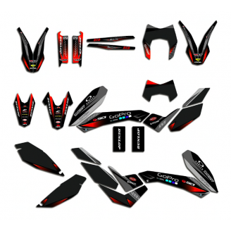 Kit de pegatinas compatible con per KTM 690 SMC 2008-2011 - MXPKAD13419