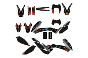 Kit de pegatinas compatible con per KTM 690 SMC 2008-2011 - MXPKAD13419