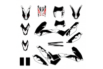 Sticker set compatible with per KTM 690 SMC 2008-2011 - MXPKAD13526
