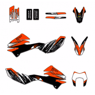 Aufkleber Satz kompatibel mit per KTM 690 SMC 2012 - 2018 - MXPKAD13530