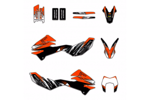 Aufkleber Satz kompatibel mit per KTM 690 SMC 2012 - 2018 - MXPKAD13530