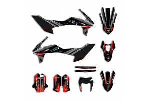Kit adesivi compatibile con per KTM 690 SMC 2019 - 2021 - MXPKAD13532