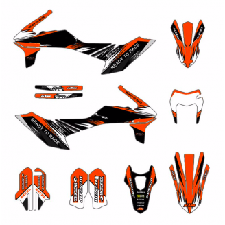 Aufkleber Satz kompatibel mit per KTM 690 SMC 2019 - 2021 - MXPKAD13533