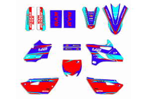 Sticker set compatible with per YAMAHA YZ 85 2015 - 2021 - MXPKAD13275